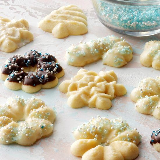 Buttery Spritz Cookies