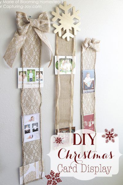 Ribbon Decor Card Holder