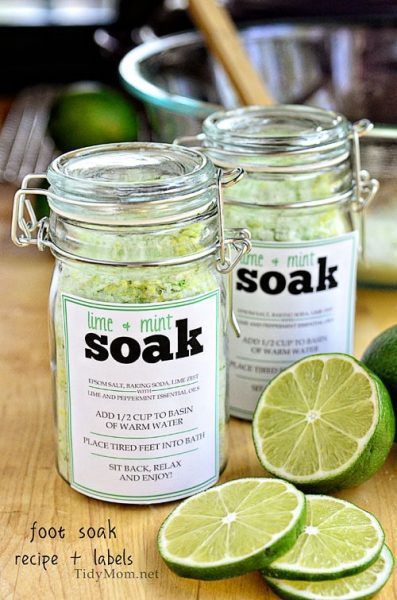 Lime & Mint Foot Soak