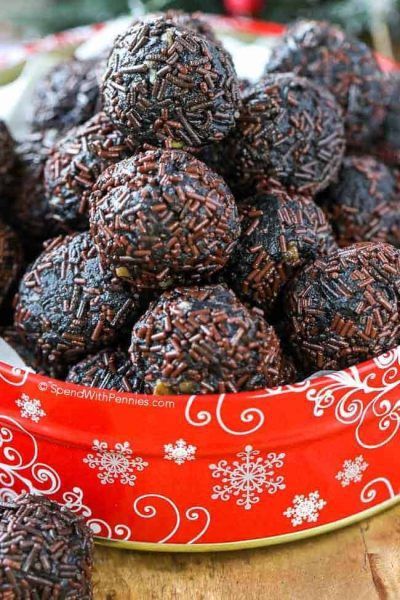 Holiday Rum Balls