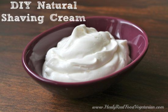 DIY Shaving Cream