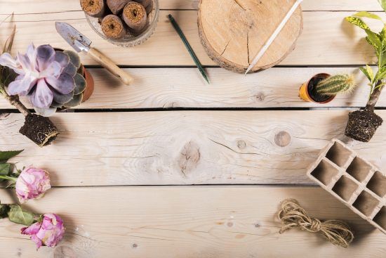 Pallet Potting Table