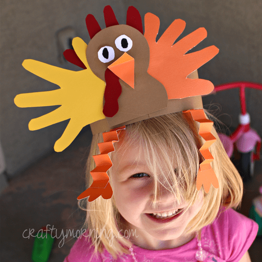 Turkey Handprint Hat