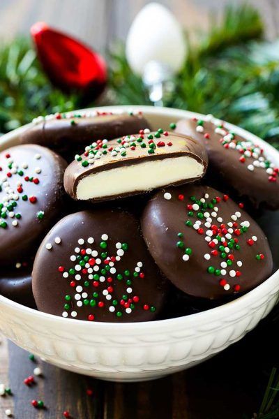 Holiday Peppermint Patties