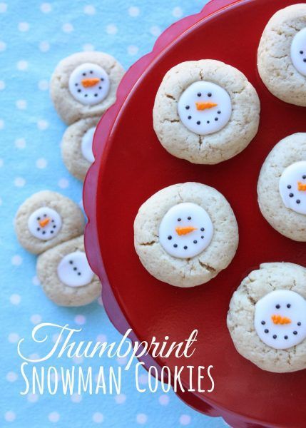 Thumbprint Snowmen