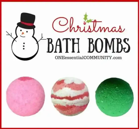 Christmas Bath Bombs