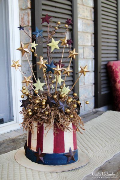 Patriotic Uncle Sam Centerpiece