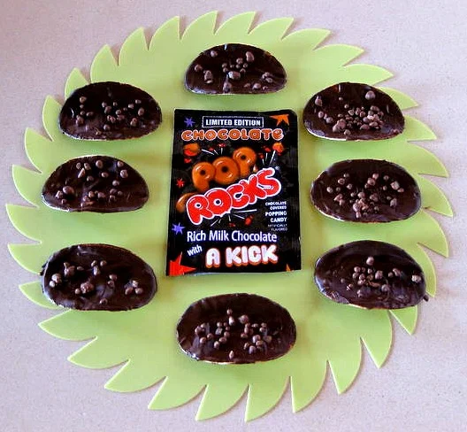 Chocolate Pop Rocks Potato Chips