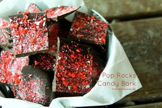 Pop Rocks Candy Bark