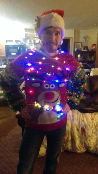 Lighted Rudy Sweater