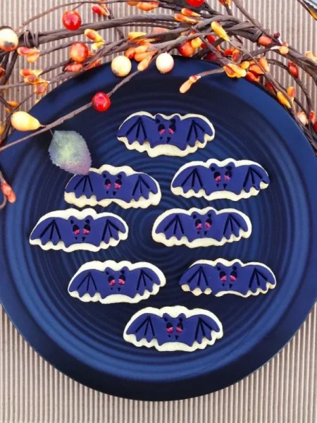 Bat Sugar Cookies