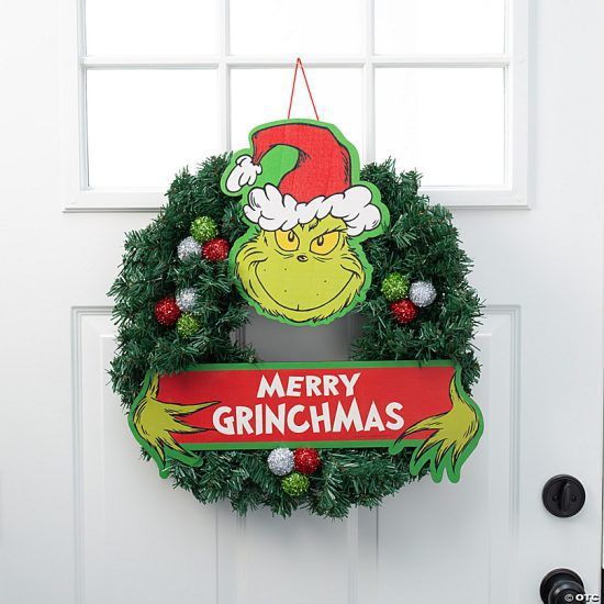 The Grinch Wreath