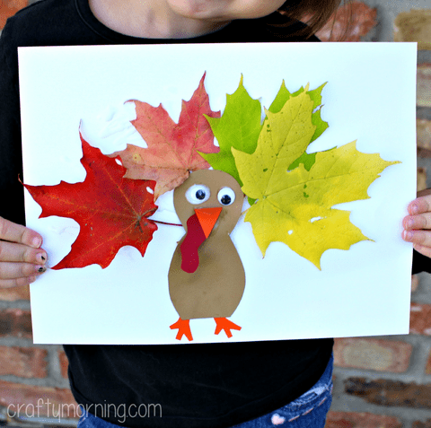Turkey Leaf Craft