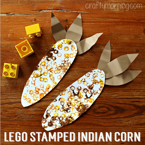 Lego Stamped Harvest Corn