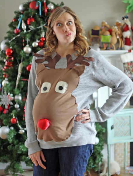 Pregnant Mama Sweater