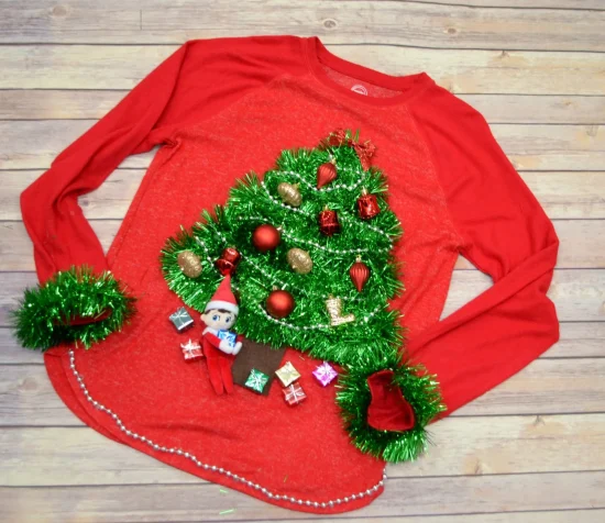 Christmas Sparkle Tree Sweater