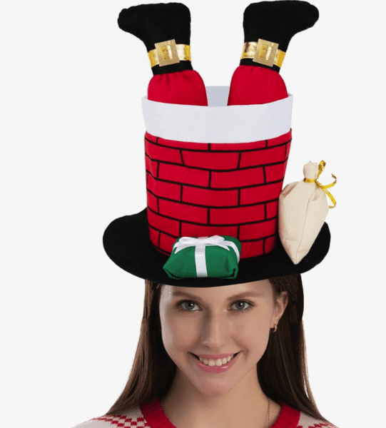 JOYIN Christmas Santa Chimney Hat