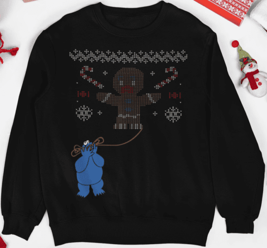Ugly Gingerbread Christmas Sweater