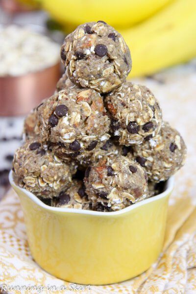 Chunky Monkey No-Bake Energy Bite