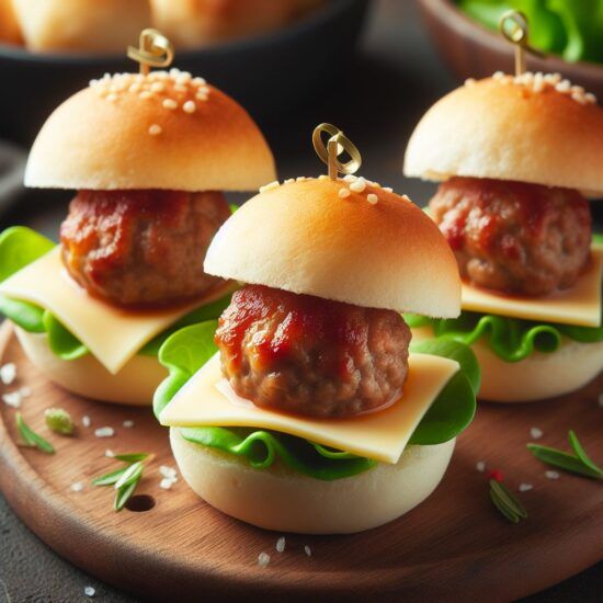 Mini Meatball Sliders