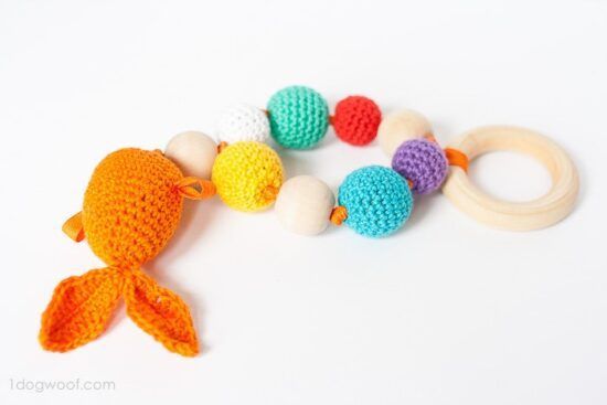 DIY Bubbles and Goldfish Teether