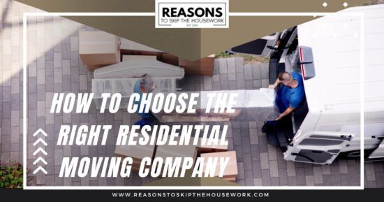 How to Choose the Right Residential Moving Company